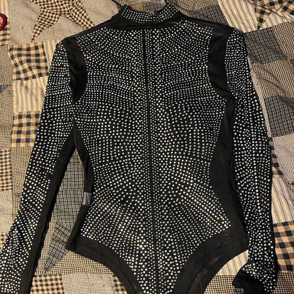 Western Rhinestone Bodysuit - Picture 2 of 2